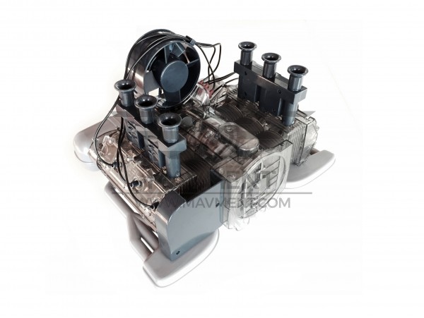 Motore Boxster 6 Cilindri Scala 1/4 - 290 Pezzi