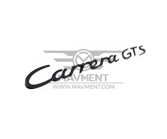 Scritta "Carrera 4 GTS" 997 - Nera