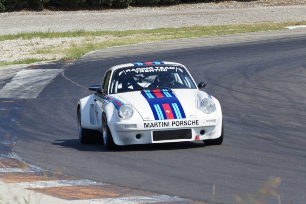kaa racing 911 rsr replica in pista Castelletto