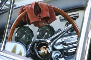 Porsche classica restaurata nel rispetto della configurazione originale